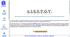 Desktop Screenshot of aisetov.unimore.it