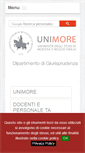 Mobile Screenshot of giurisprudenza.unimore.it