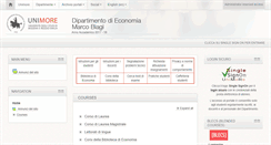 Desktop Screenshot of dolly.economia.unimore.it