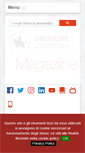 Mobile Screenshot of magazine.unimore.it