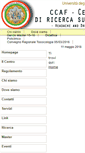 Mobile Screenshot of ccaf.unimore.it