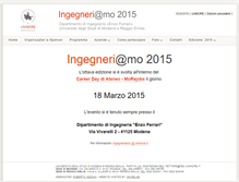 Tablet Screenshot of ingegneriamo.unimore.it