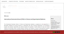Desktop Screenshot of cem-phdschool.unimore.it